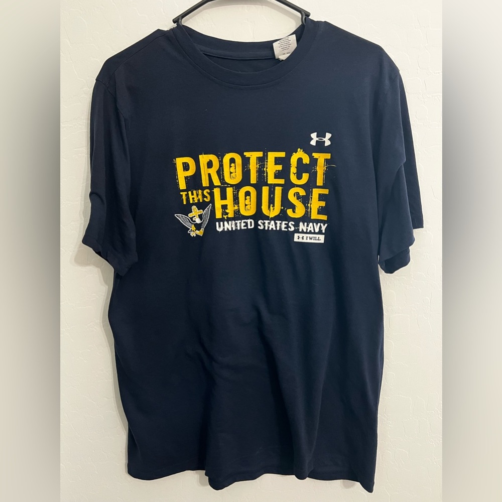Under Armor - Navy - Blue - Short Sleeve Shirt